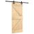 Ușă glisantă cu set de feronerie 85x210 cm, lemn masiv de pin GartenMobel Dekor