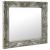 Oglindă de perete în stil baroc, argintiu, 50 x 50 cm GartenMobel Dekor