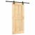 Ușă glisantă cu set feronerie, 90x210 cm, lemn masiv de pin GartenMobel Dekor