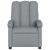 Fotoliu rabatabil electric, gri deschis, textil GartenMobel Dekor