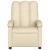 Fotoliu rabatabil electric, crem, material textil GartenMobel Dekor