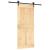 Ușă glisantă cu set feronerie, 90x210 cm, lemn masiv de pin GartenMobel Dekor
