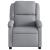 Fotoliu rabatabil electric, gri deschis, textil GartenMobel Dekor