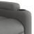 Fotoliu rabatabil electric, gri închis, material textil GartenMobel Dekor