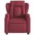 Fotoliu rabatabil electric, roșu vin, material textil GartenMobel Dekor