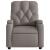 Fotoliu rabatabil electric, gri taupe, material textil GartenMobel Dekor