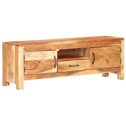 Comodă TV, 116x30x40 cm, lemn masiv de acacia GartenMobel Dekor