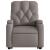Fotoliu electric rabatabil cu ridicare, gri taupe, textil GartenMobel Dekor