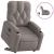 Fotoliu electric rabatabil cu ridicare, gri taupe, textil GartenMobel Dekor