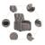 Fotoliu electric rabatabil cu ridicare, gri taupe, textil GartenMobel Dekor