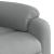 Fotoliu rabatabil electric, gri deschis, textil GartenMobel Dekor