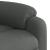 Fotoliu rabatabil electric, gri închis, material textil GartenMobel Dekor