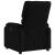 Fotoliu rabatabil electric, negru, material textil GartenMobel Dekor