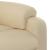 Fotoliu rabatabil electric, crem, material textil GartenMobel Dekor