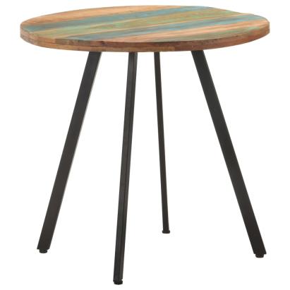 Masă de bucătărie, 80 cm, lemn masiv reciclat GartenMobel Dekor