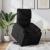 Fotoliu electric rabatabil cu ridicare, negru, textil GartenMobel Dekor