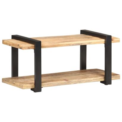 Comodă TV, 90 x 40 x 40 cm, lemn de mango nefinisat GartenMobel Dekor