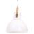Lampă suspendată industrială, 25 W, alb, 40 cm, E27, rotund GartenMobel Dekor