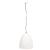 Lampă suspendată industrială, 25 W, alb, 42 cm, E27, rotund GartenMobel Dekor