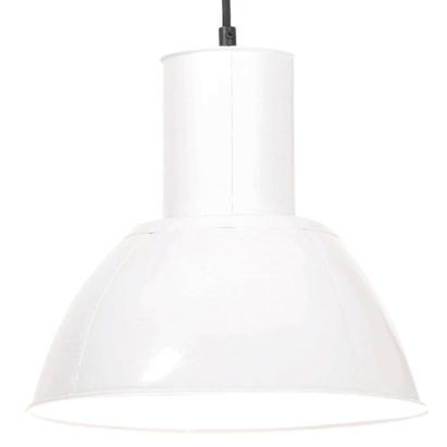 Lampă suspendată, 25 W, alb, rotund, 28,5 cm, E27 GartenMobel Dekor