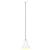 Lampă suspendată, 25 W, alb, rotund, 17 cm E27 GartenMobel Dekor