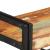 Bibliotecă cu 3 rafturi, 140x30x80 cm, lemn masiv reciclat GartenMobel Dekor