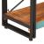 Bibliotecă cu 3 rafturi, 140x30x80 cm, lemn masiv reciclat GartenMobel Dekor