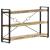 Bibliotecă cu 3 rafturi, 140x30x80 cm, lemn masiv reciclat GartenMobel Dekor