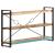 Bibliotecă cu 3 rafturi, 140x30x80 cm, lemn masiv reciclat GartenMobel Dekor