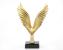 Statueta "Bird" Gold din rasina ComfortTravel Luggage