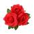 Aranjament cu Flori Artificiale, Mini Roses, Rosu, 24cm ComfortTravel Luggage