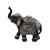 Statueta Black Elephant Gold din rasina, Negru, 15cm ComfortTravel Luggage