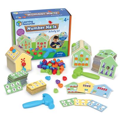 Joc matematic - Construim casute PlayLearn Toys