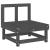 Set mobilier relaxare de grădină 5 piese gri lemn masiv de pin GartenMobel Dekor