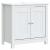 Set mobilier baie, 3 piese, „BERG”, alb, lemn masiv de pin GartenMobel Dekor