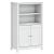 Set mobilier baie, 3 piese, „BERG”, alb, lemn masiv de pin GartenMobel Dekor