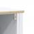 Set mobilier baie, 3 piese, „BERG”, alb, lemn masiv de pin GartenMobel Dekor