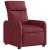 Fotoliu rabatabil electric, roșu vin, material textil GartenMobel Dekor