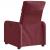 Fotoliu rabatabil electric, roșu vin, material textil GartenMobel Dekor