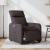 Fotoliu rabatabil electric, maro închis, material textil GartenMobel Dekor