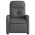 Fotoliu rabatabil electric, gri închis, material textil GartenMobel Dekor