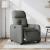 Fotoliu rabatabil electric, gri închis, material textil GartenMobel Dekor