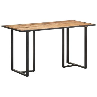 Masă de bucătărie, 140 cm, lemn de mango brut GartenMobel Dekor