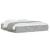 Cadru de pat cu sertare gri beton 200x200 cm lemn prelucrat GartenMobel Dekor