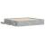 Cadru de pat cu sertare gri beton 200x200 cm lemn prelucrat GartenMobel Dekor