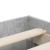 Cadru de pat cu sertare, gri beton, 160x200 cm, lemn prelucrat GartenMobel Dekor