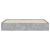 Cadru de pat cu sertare, gri beton, 160x200 cm, lemn prelucrat GartenMobel Dekor