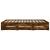 Cadru de pat cu sertare stejar fumuriu 160x200cm lemn prelucrat GartenMobel Dekor