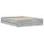 Cadru de pat cu sertare, gri beton, 150x200 cm, lemn prelucrat GartenMobel Dekor
