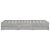 Cadru de pat cu sertare, gri beton, 150x200 cm, lemn prelucrat GartenMobel Dekor